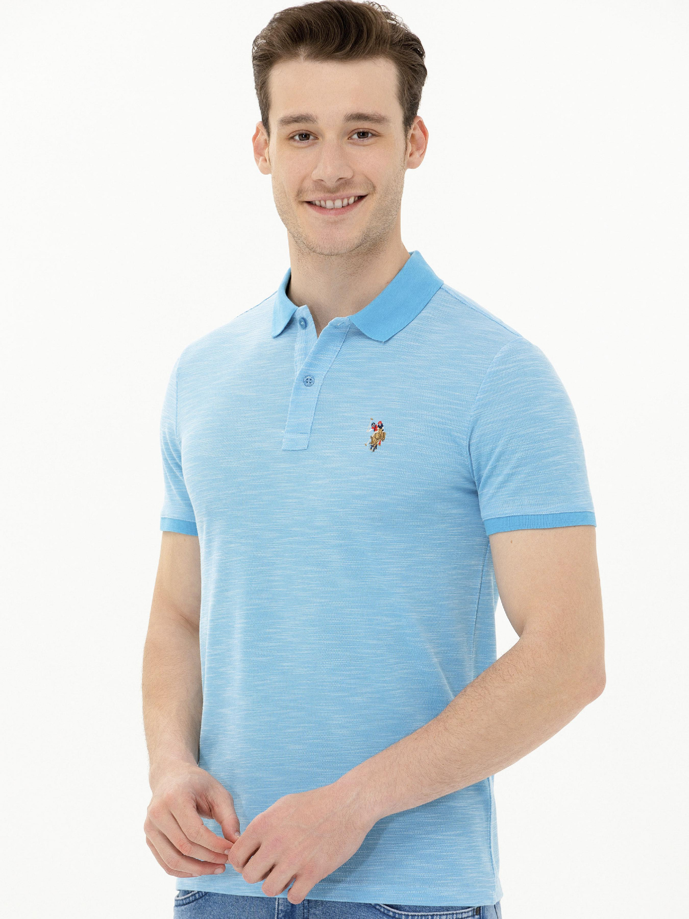 Поло US Polo модель USPAINT.1573535.VR093 Фото