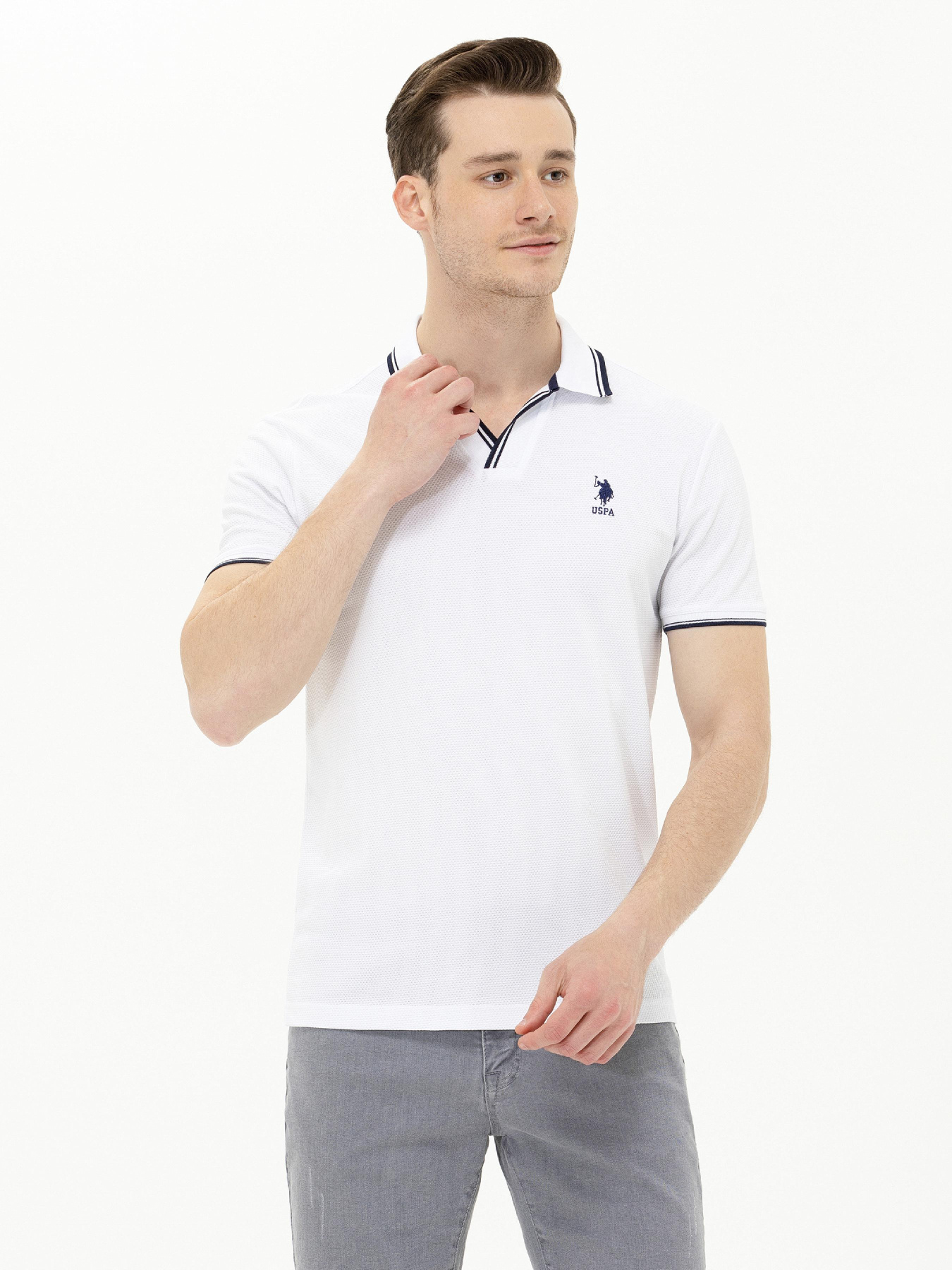 Поло US Polo модель USPAINT.1573750.VR013 Фото