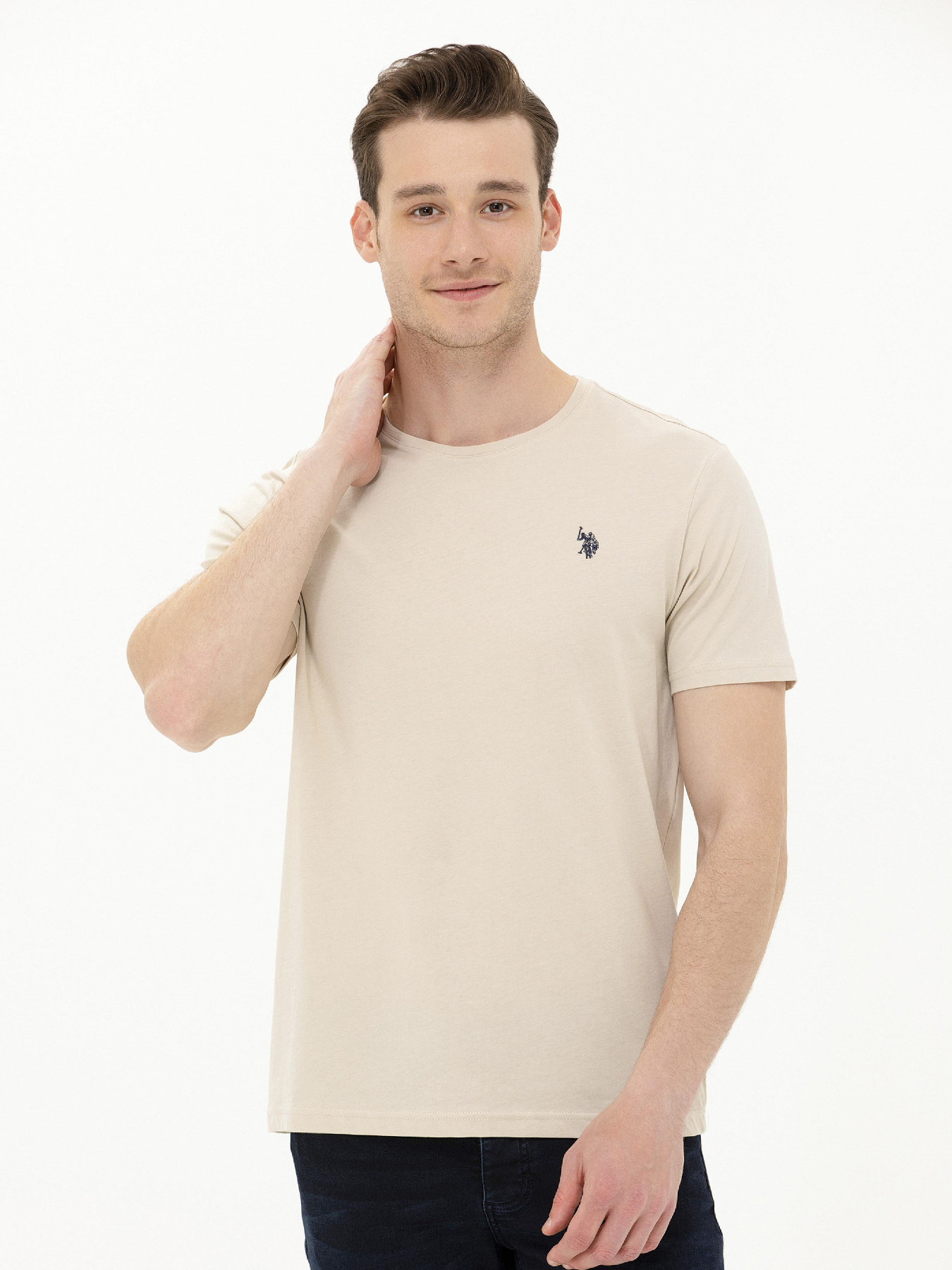 Футболка US Polo модель USPAINT.1571426.VR049 Футболка US Polo модель USPAINT.1571426.VR049 Фото