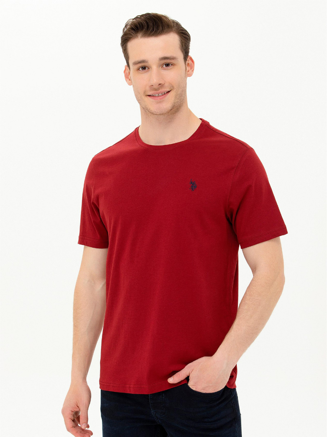 Футболка US Polo модель USPAINT.1571426.KR0215 Фото