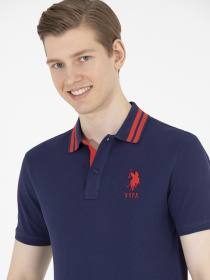 Поло US Polo модель G081GL011.000.1571222.VR033 Поло US Polo модель G081GL011.000.1571222.VR033 Фото