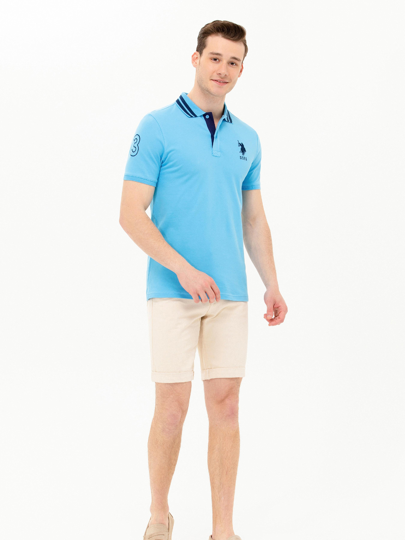 Поло US Polo модель USPAINT.1571222.VR093 Фото