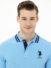 Поло US Polo модель USPAINT.1571222.VR093 Фото