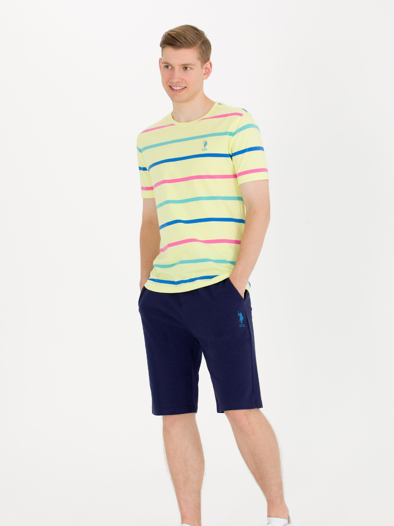 Повсякденні шорти US Polo модель G081SZ0OS.000.1573002.VR033 Повсякденні шорти US Polo модель G081SZ0OS.000.1573002.VR033 Фото