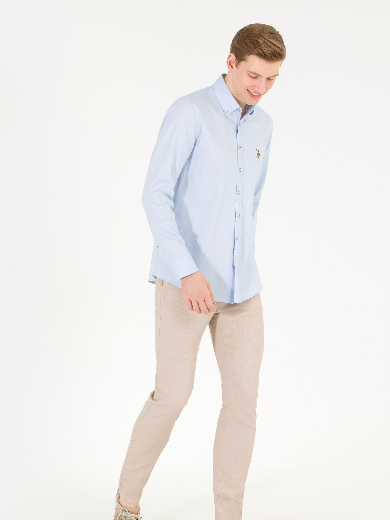 Чиносы US Polo модель G081SZ078.000.1600639.VR049 Фото