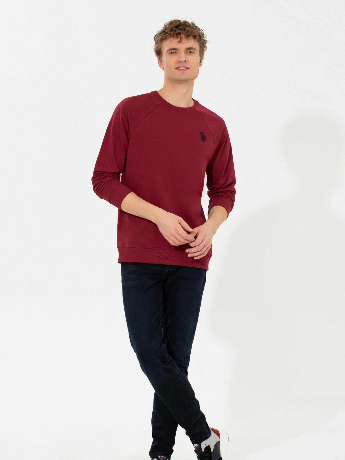 Свитшот US Polo модель G081SZ082.000.1499039.VR223 Фото