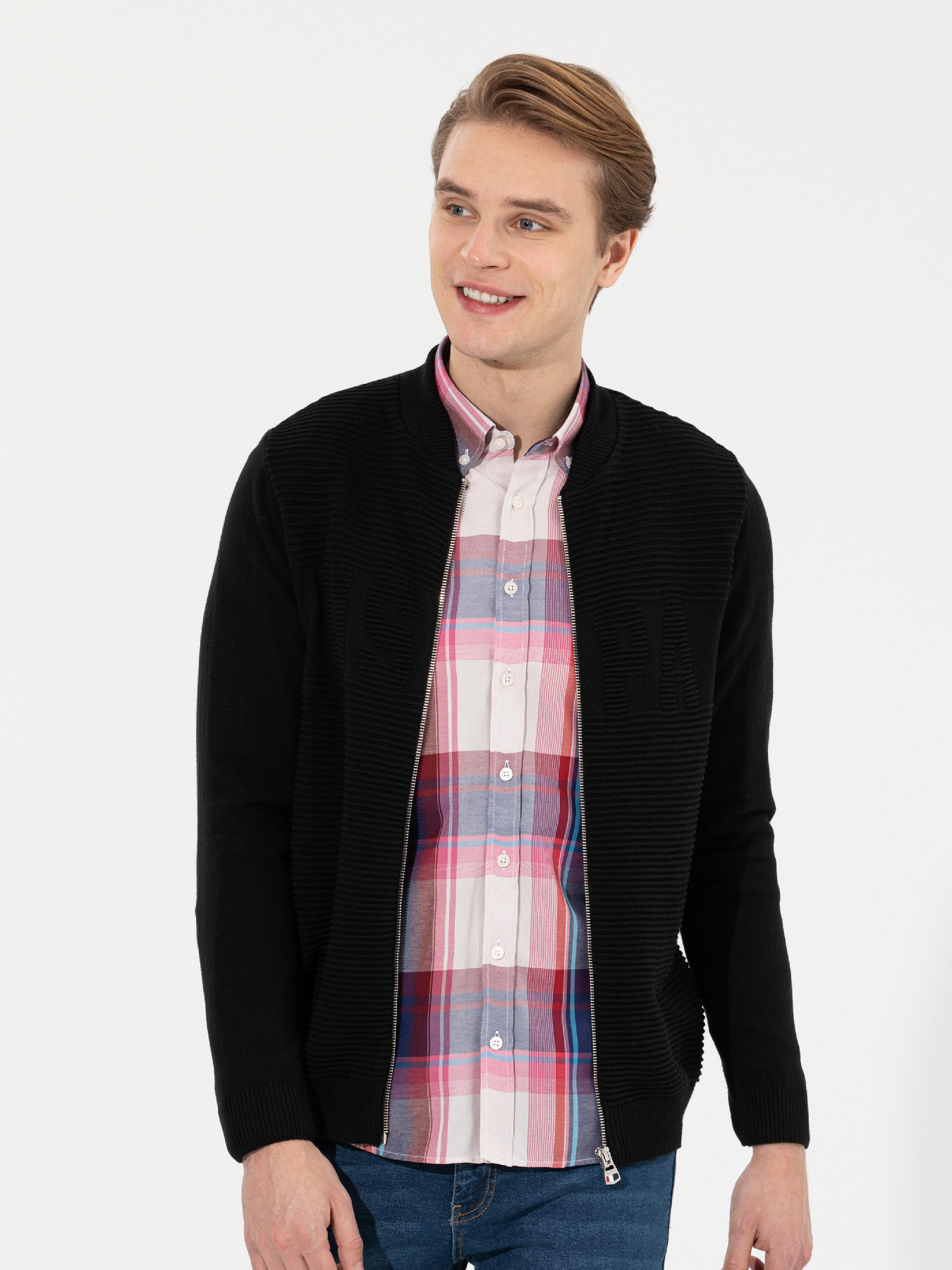 Кардиган US Polo модель G081SZ0TH.000.1506051.VR046 Фото