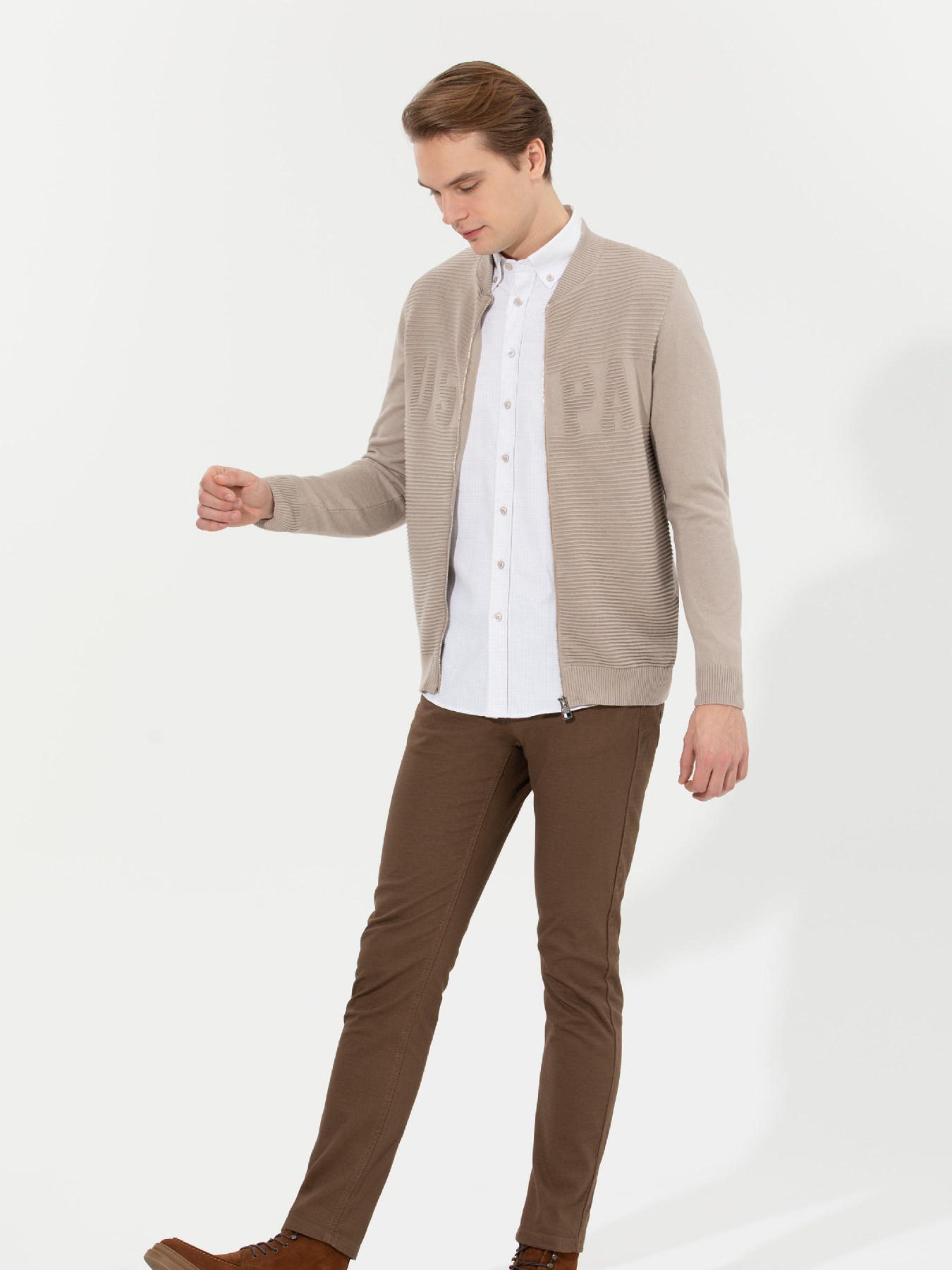 Кардиган US Polo модель G081SZ0TH.000.1506051.VR225 Фото