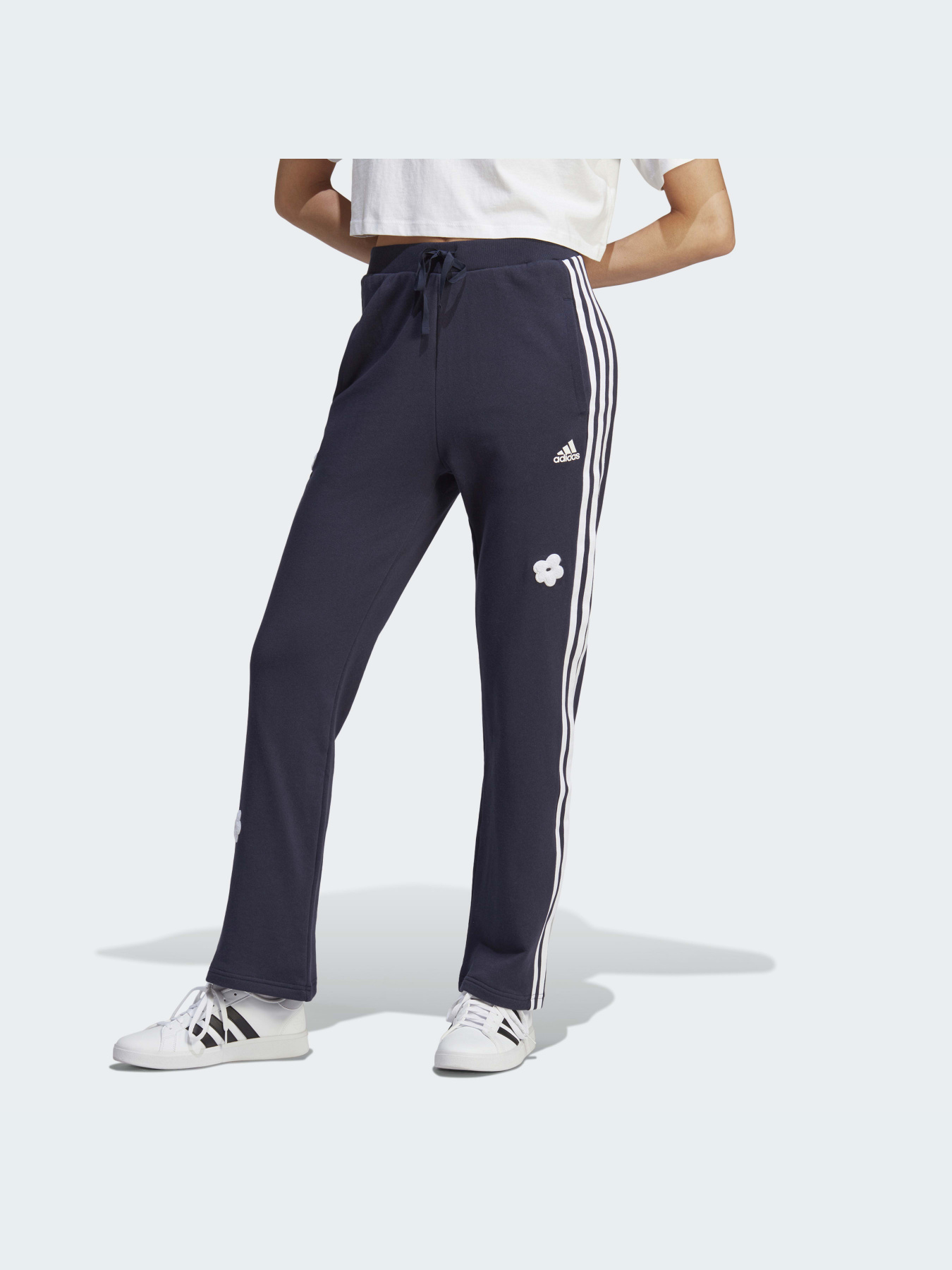 Штани повсякденні Adidas 3 Stripes модель IC0019 Фото