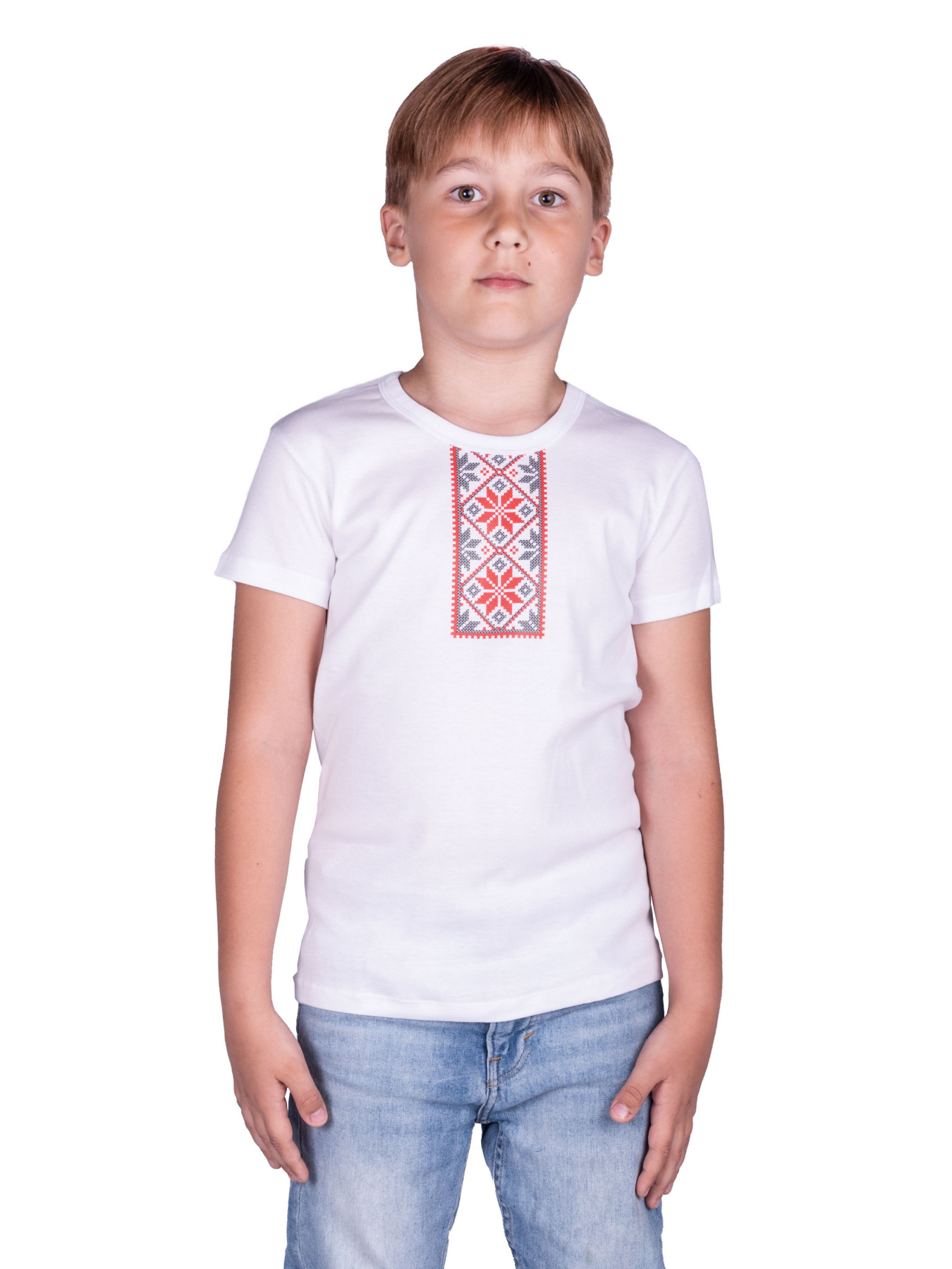 Вышитая рубашка Наталюкс модель 21530232000 Фото