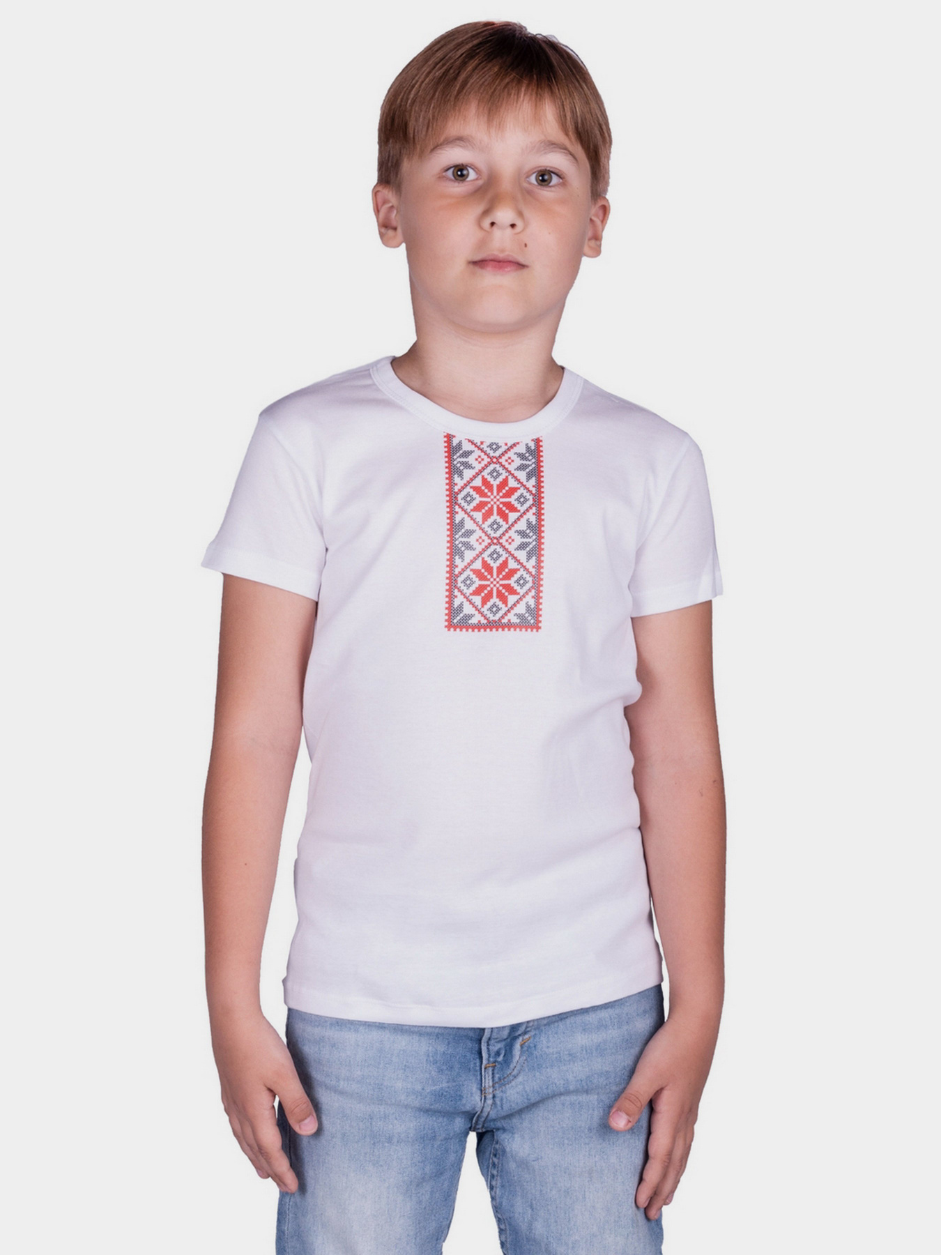 Вышитая рубашка Наталюкс модель 21530232000 Фото