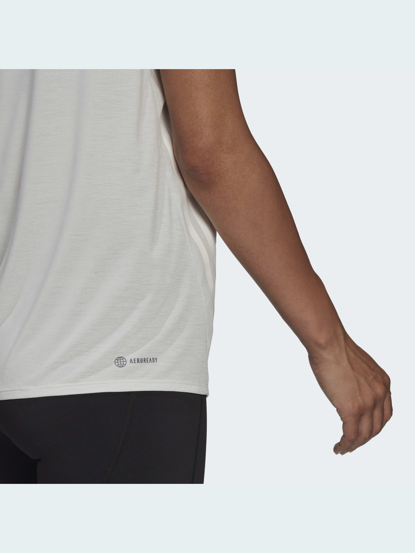 Футболка спортивна Adidas 3 Stripes модель HC2759 Фото