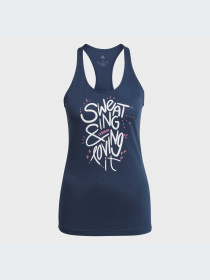 Майка спортивная Adidas Graphics модель GL0941 Фото