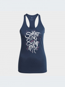 Спортивна майка Adidas Graphics модель GL0941 Спортивна майка Adidas Graphics модель GL0941 Фото