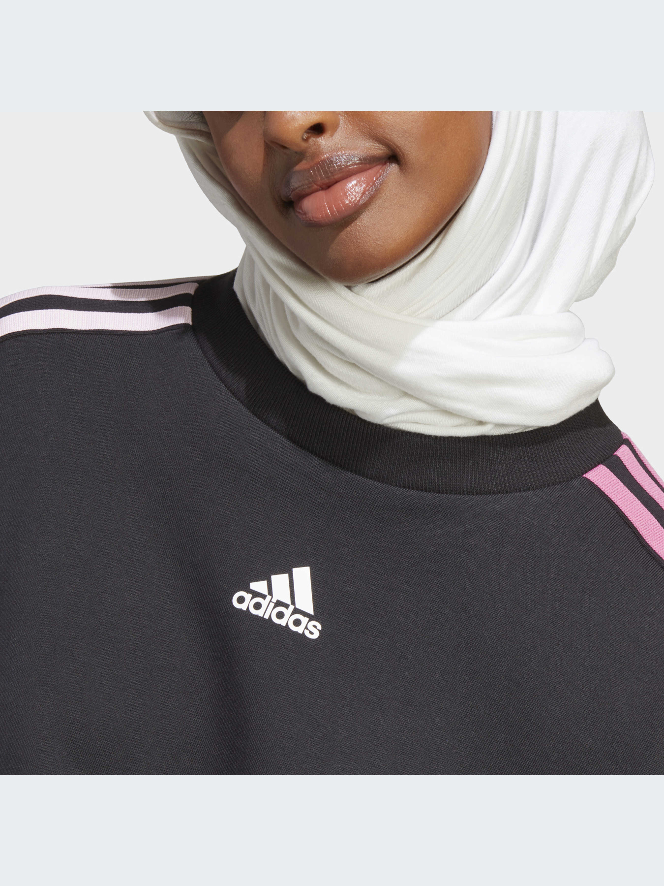 Свитшот Adidas 3 Stripes модель IC0011 Фото