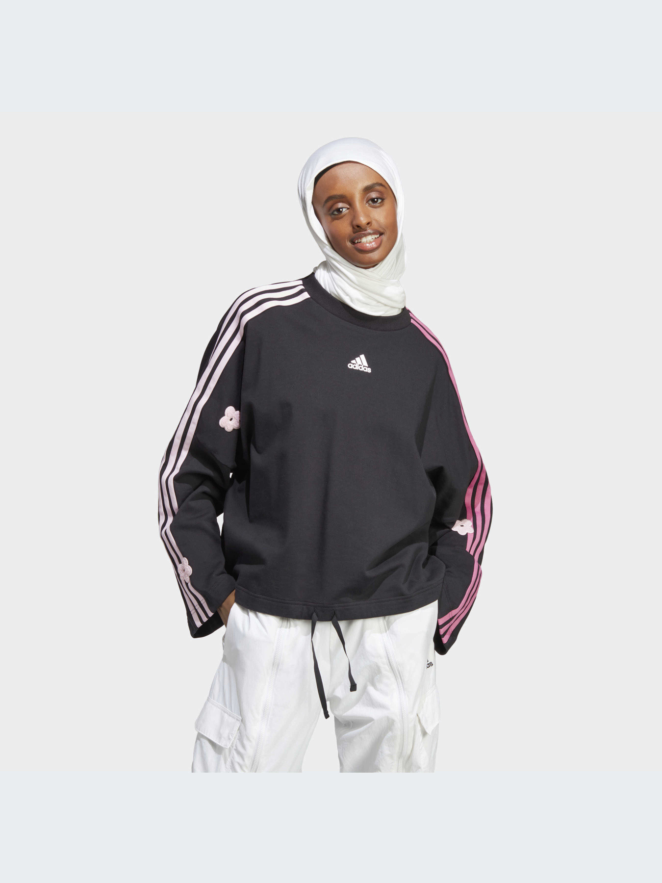 Світшот Adidas 3 Stripes модель IC0011 Фото