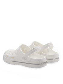 Сабо COQUI модель 6403WHITE_WHITE_KHAKI_GREY Сабо COQUI модель 6403WHITE_WHITE_KHAKI_GREY Фото