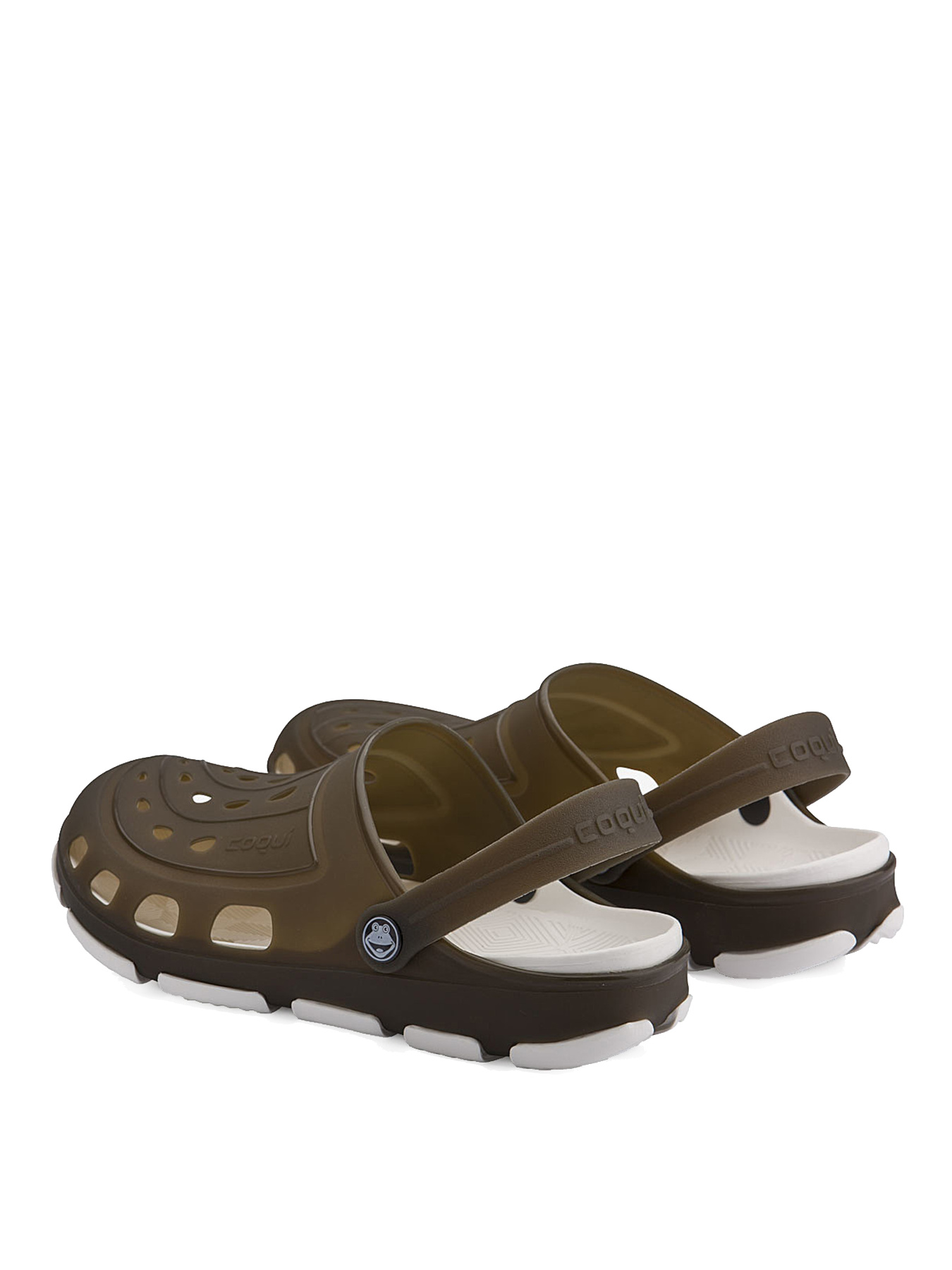 Сабо COQUI модель 6362Dk.brown_White Сабо COQUI модель 6362Dk.brown_White Фото