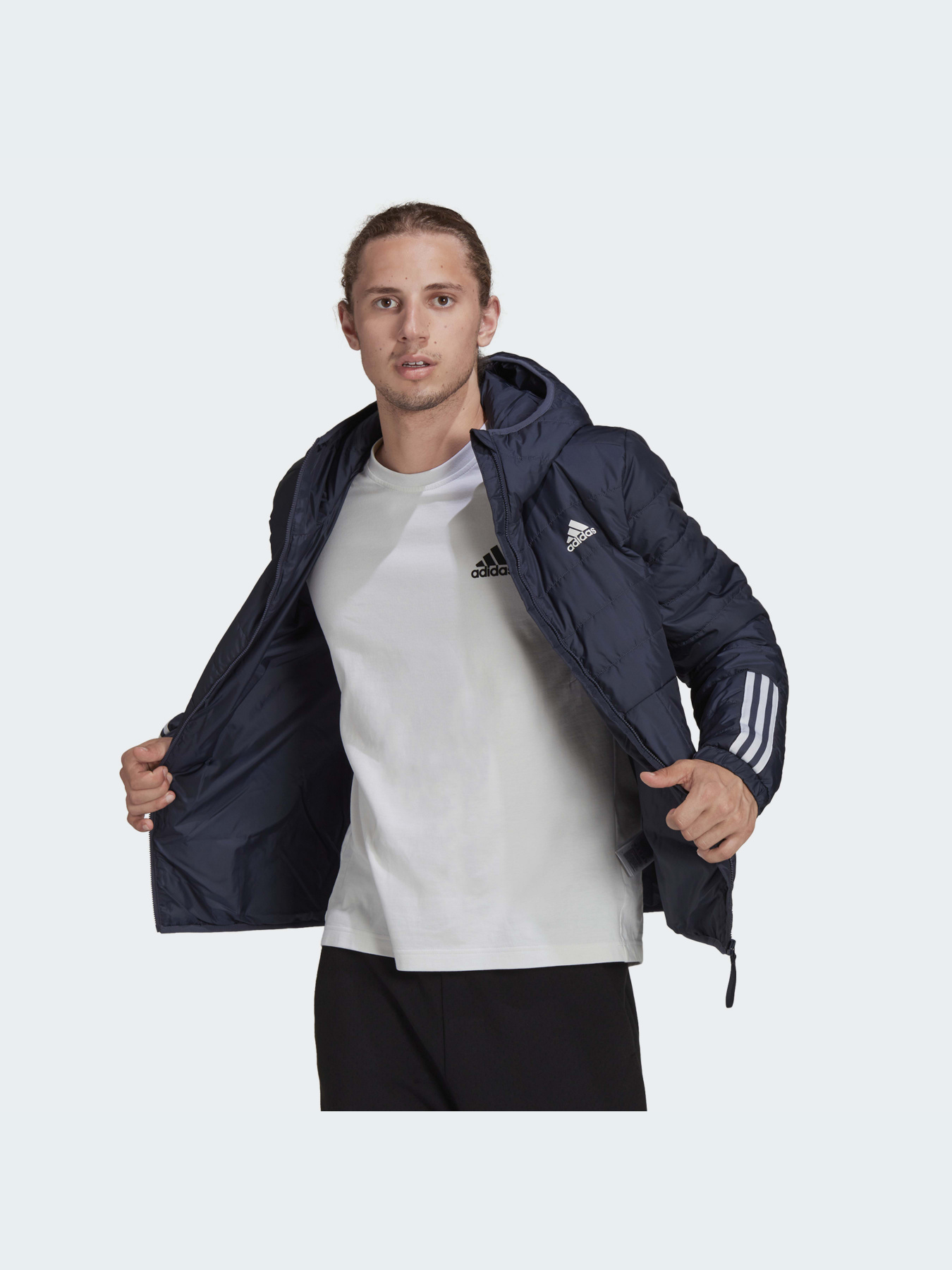 Демісезонна куртка Adidas 3 Stripes модель H55340 Демісезонна куртка Adidas 3 Stripes модель H55340 Фото