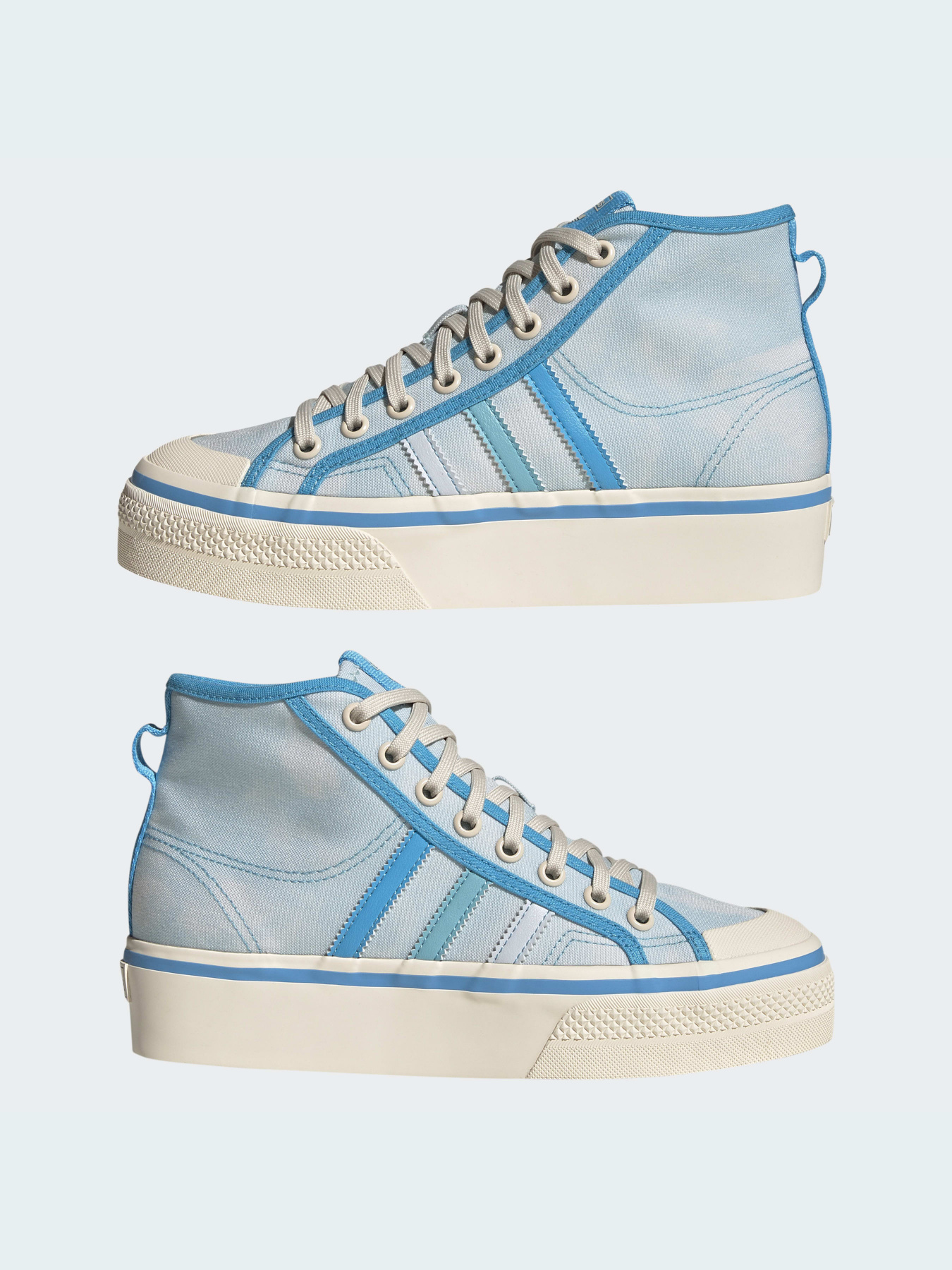 Кеды высокие Adidas Nizza модель GX4604 Фото