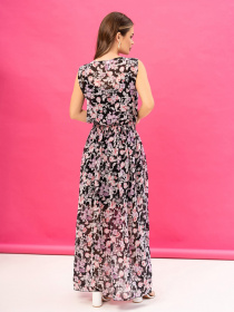 Сарафан ISSA Plus модель 14058_black Фото