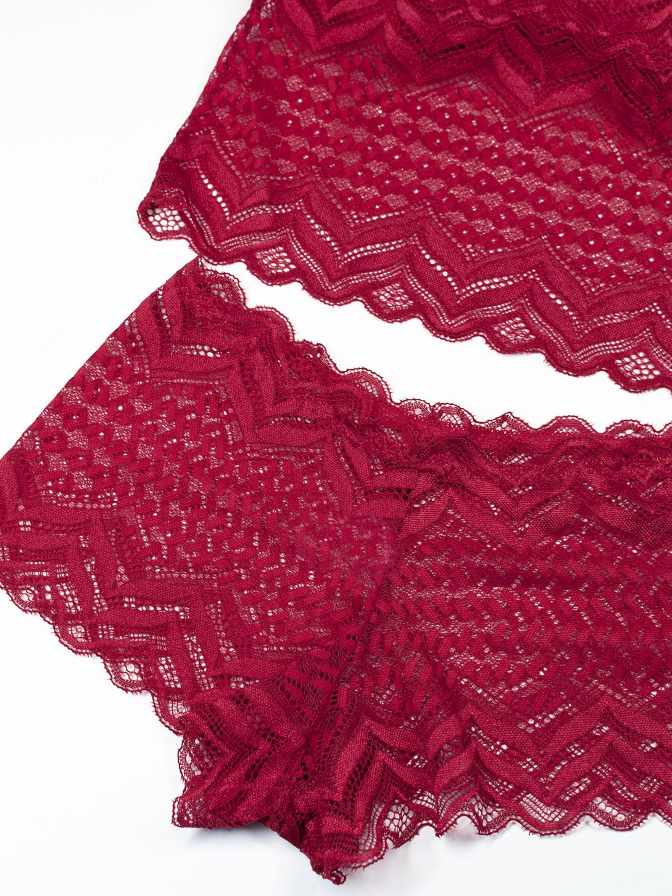 Комплект білизни ISSA Plus модель BL2-744_burgundy Фото