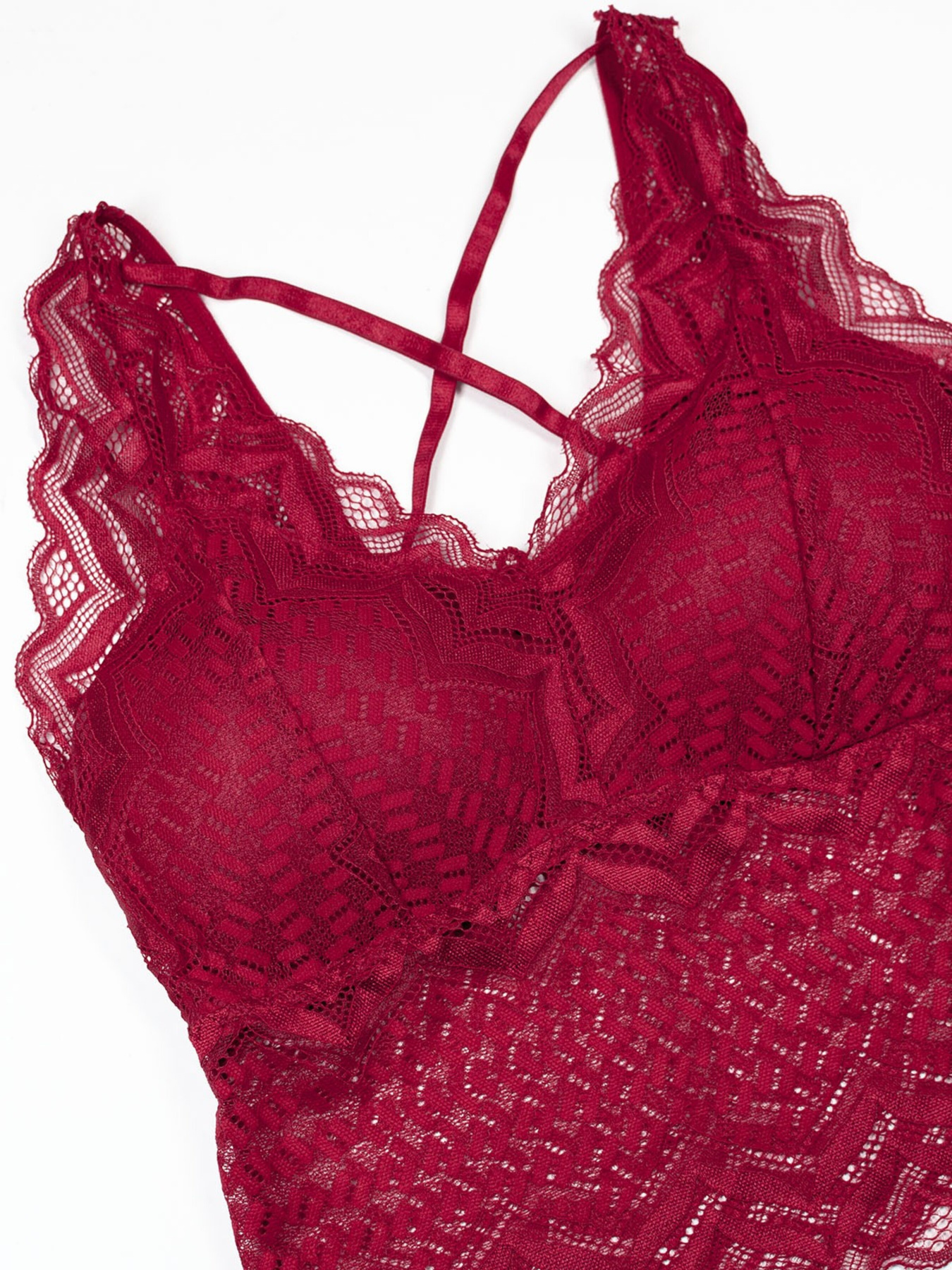 Комплект білизни ISSA Plus модель BL2-744_burgundy Фото