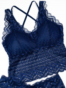 Комплект білизни ISSA Plus модель BL2-744_darkblue Фото