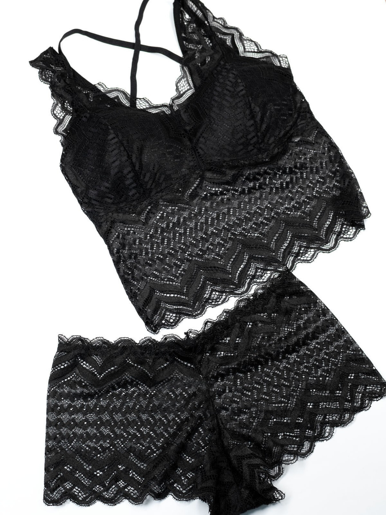 Комплект білизни ISSA Plus модель BL2-744_black Фото