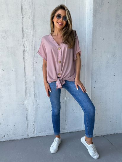 Блуза ISSA Plus модель WN20-494_pink - фото