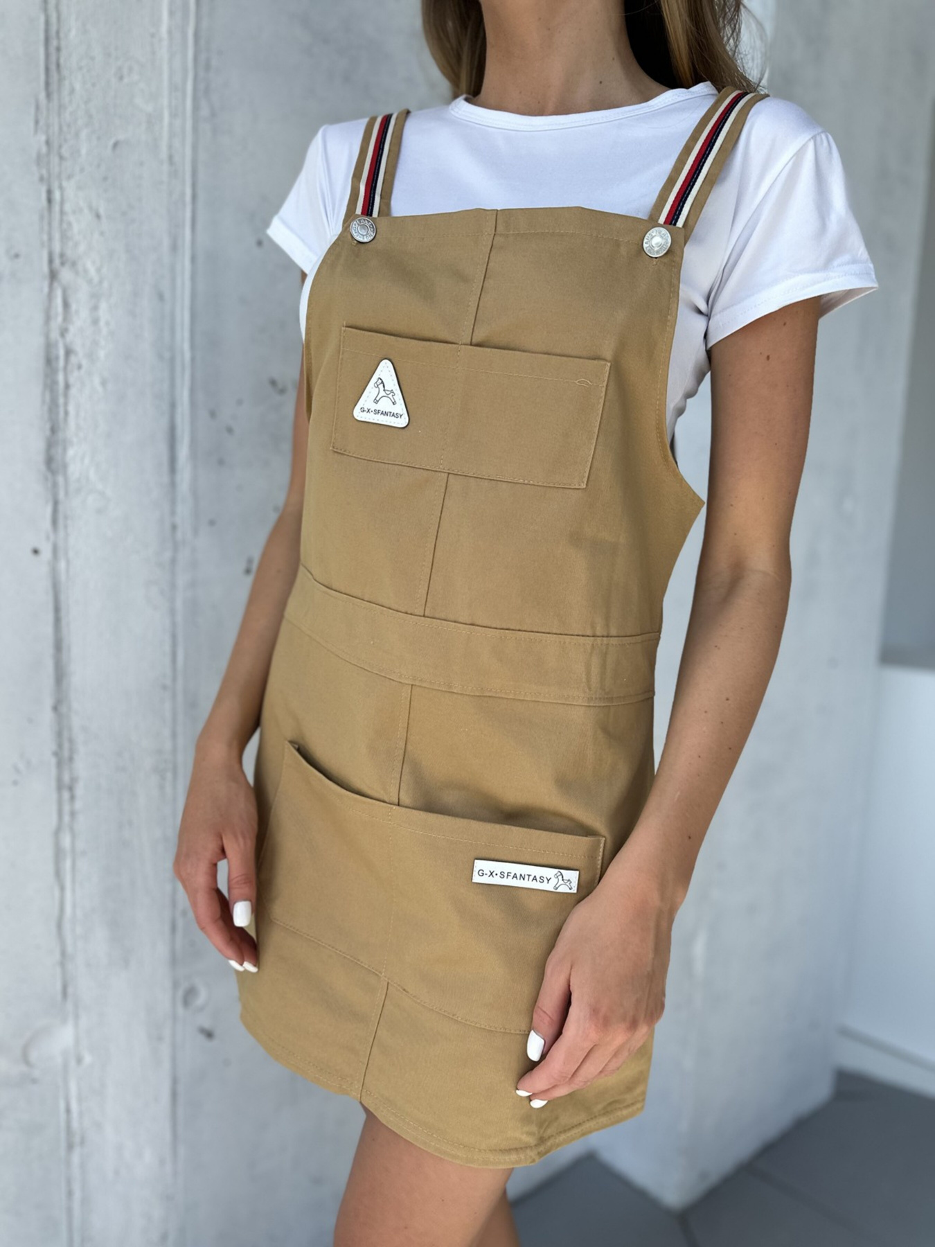 Сарафан ISSA Plus модель WN20-495_beige Фото