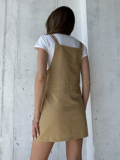 Сарафан ISSA Plus модель WN20-495_beige — фото - INTERTOP