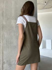 Сарафан ISSA Plus модель WN20-495_khaki Фото