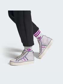 Кеды высокие Adidas Nizza модель GX4608 Фото
