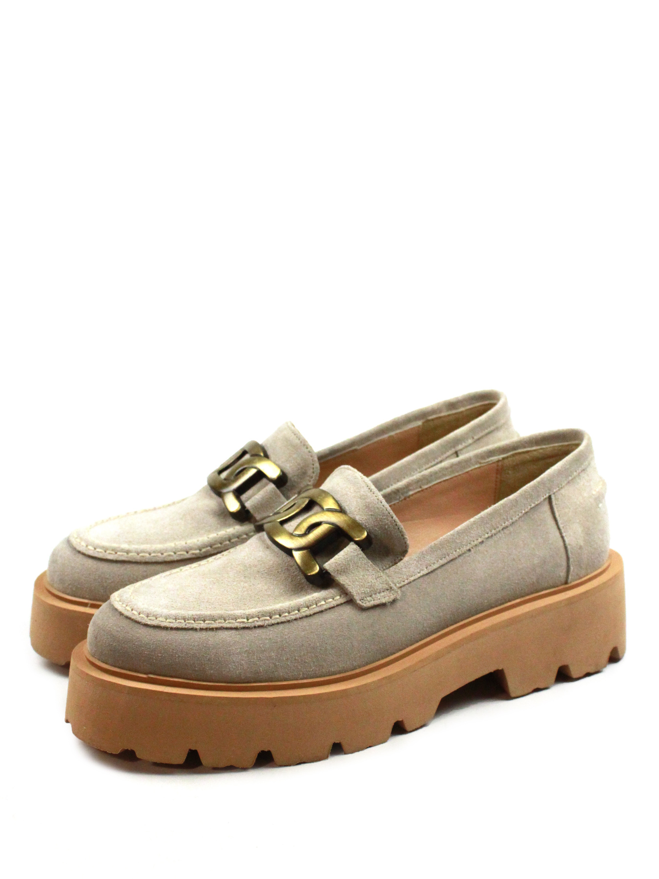 Лоферы It-girl модель 438-0681_beige Фото