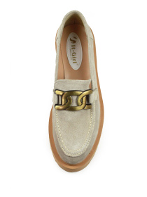 Лоферы It-girl модель 438-0681_beige Фото