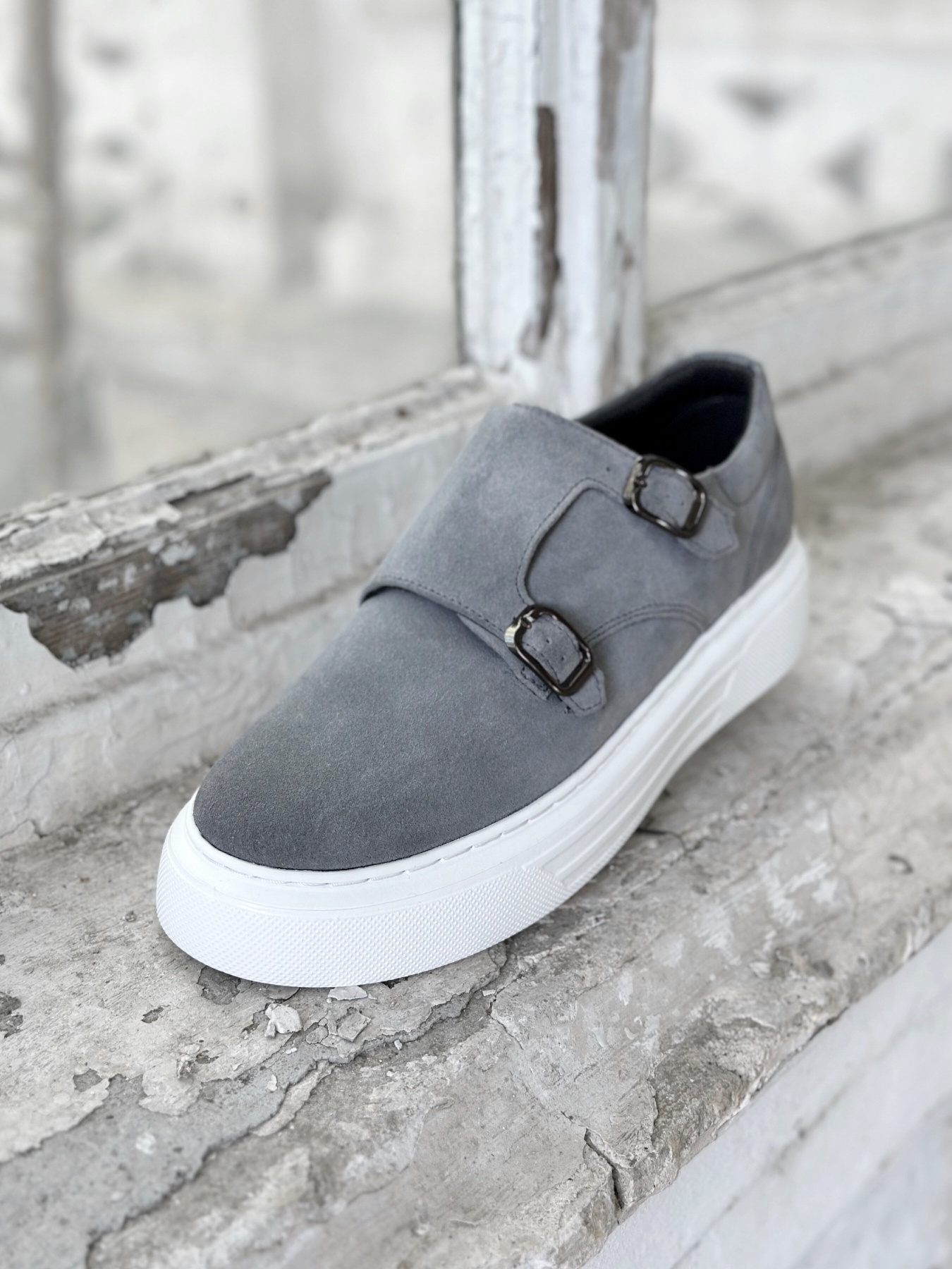 Туфлі Legessy модель MONKS_GRAY Фото