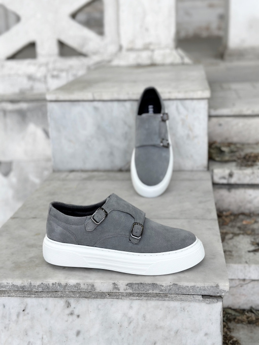 Туфли Legessy модель MONKS_GRAY Фото
