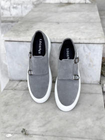 Туфлі Legessy модель MONKS_GRAY Фото