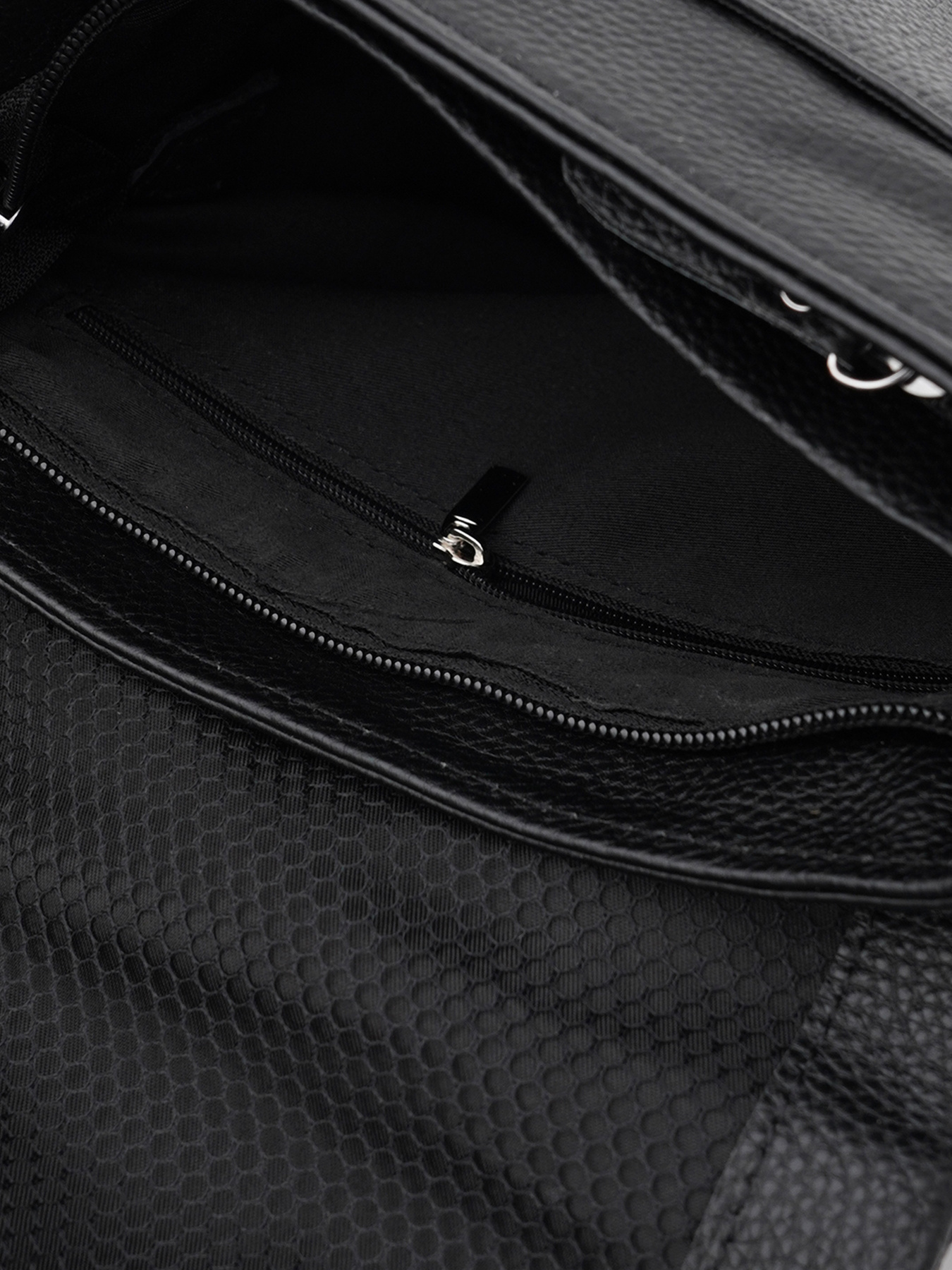 Мессенджер Borsa Leather модель K13658bl-black Фото