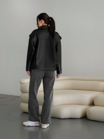 Шкіряна куртка Romashka Твіст модель 208022904101 Шкіряна куртка Romashka Твіст модель 208022904101 Фото