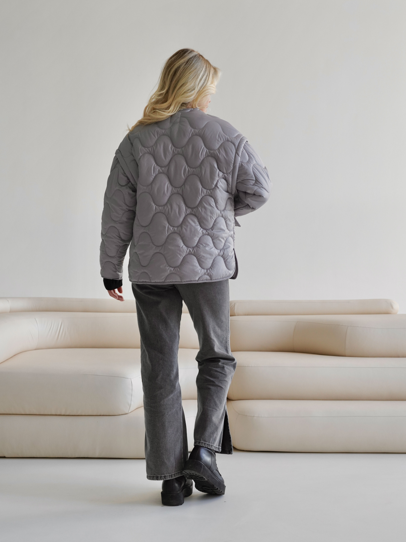 Демисезонная куртка Romashka Буффало модель 281025504081 Фото