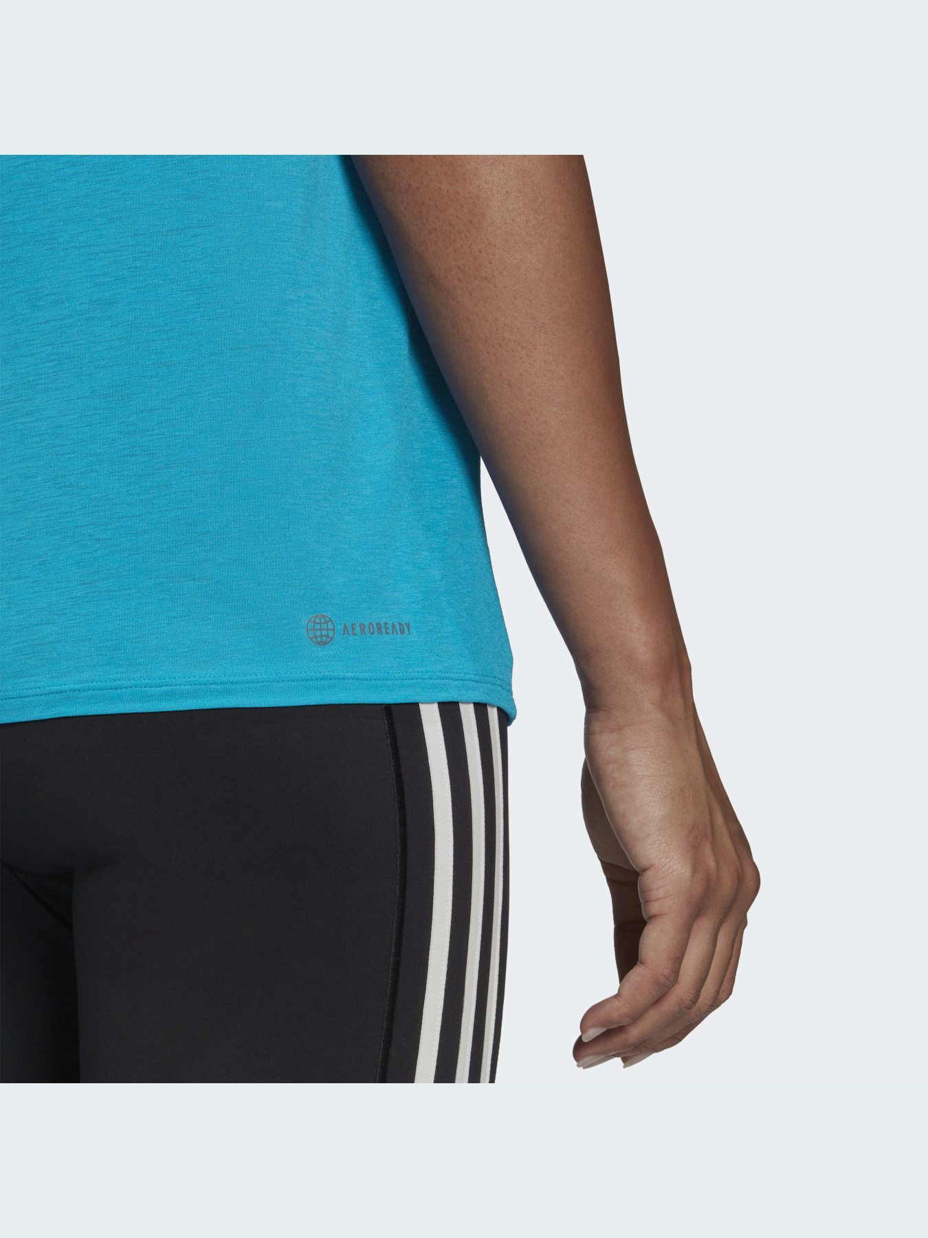 Футболка спортивная Adidas 3 Stripes модель HG3161 Фото