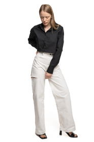 Джинсы Джинсы с разрезами женские модель sp21-jnswr-white Фото