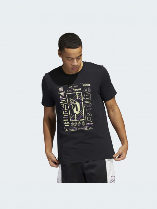 Футболка спортивная Adidas Graphics модель HF1732 Фото