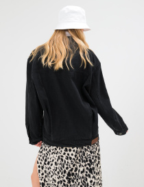 Джинсова куртка Джинсовая куртка - бомбер модель bmbr0 Джинсова куртка Джинсовая куртка - бомбер модель bmbr0 Фото