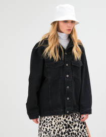 Джинсова куртка Джинсовая куртка - бомбер модель bmbr0 Джинсова куртка Джинсовая куртка - бомбер модель bmbr0 Фото