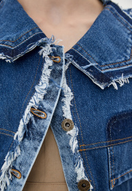 Жилет Жилет джинсовый модель wstct Фото