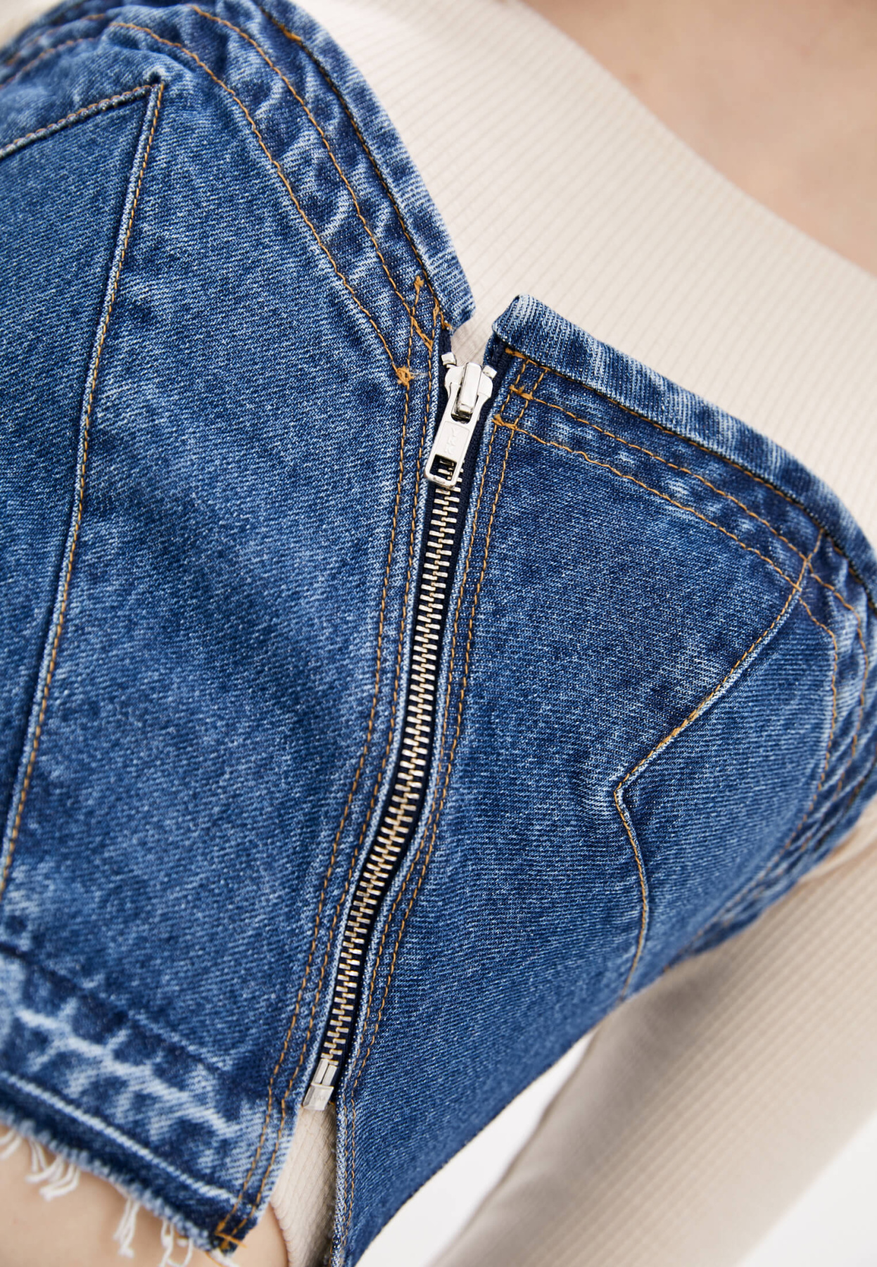 Корсет джинсовый модель crst Корсет джинсовый модель crst Фото