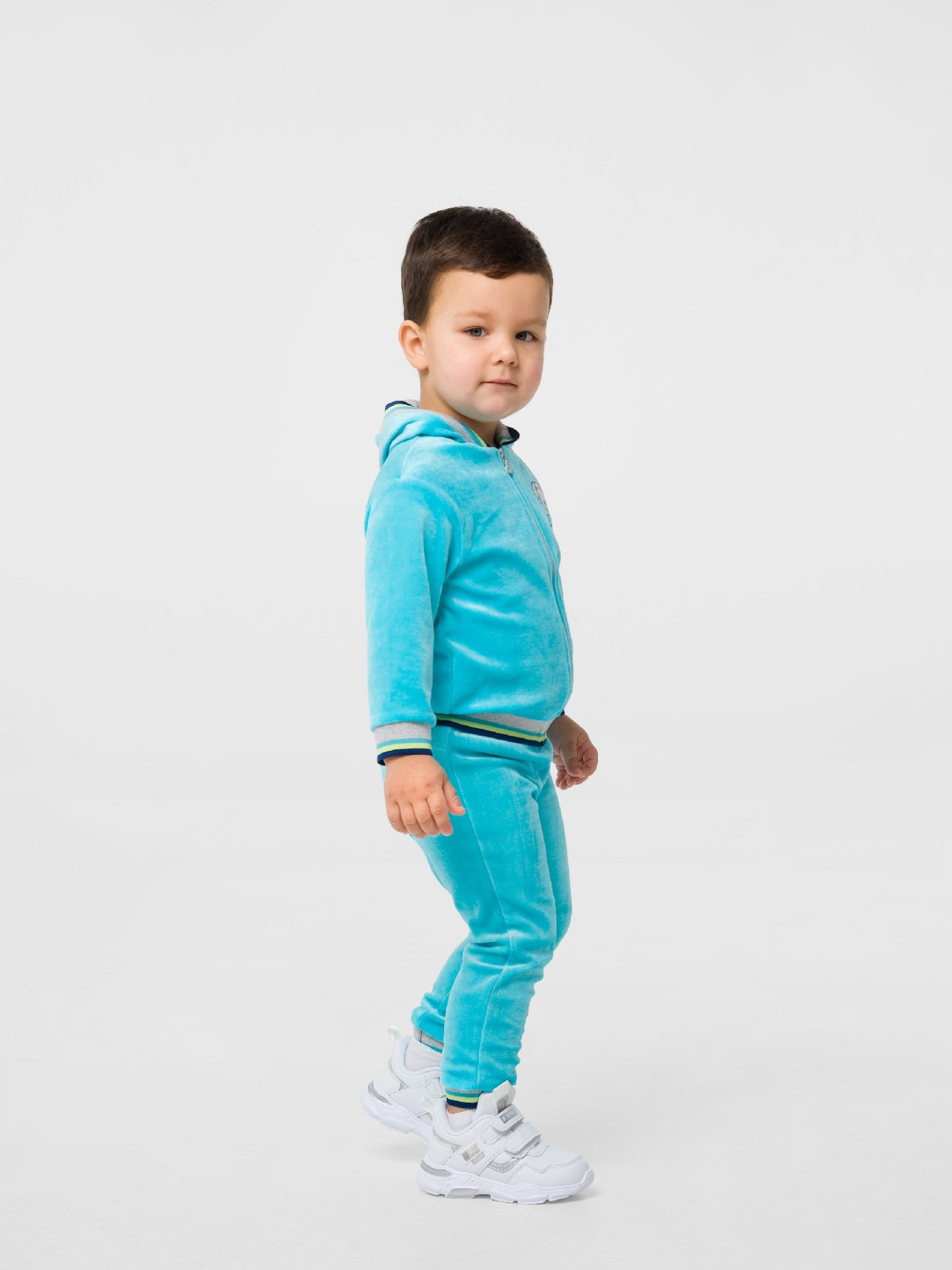 Спортивная кофта SMIL модель smil_117271-biruzovyj Фото